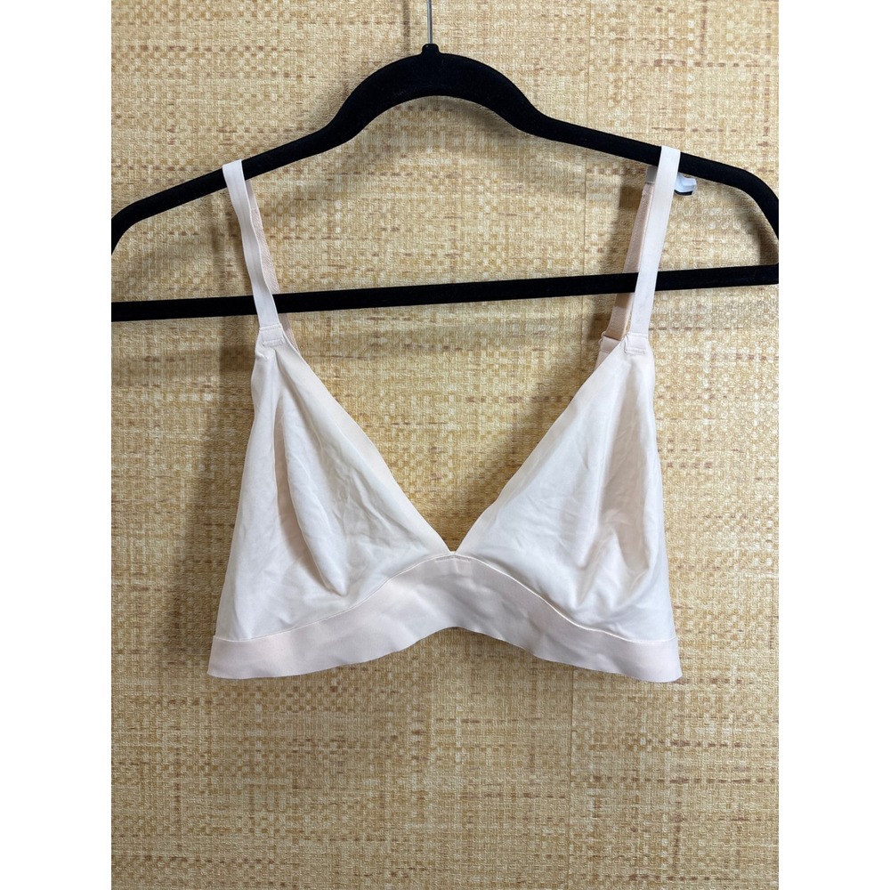 GapBody No-Show Bralette XL Blush Nude Wireless Triangle Bra